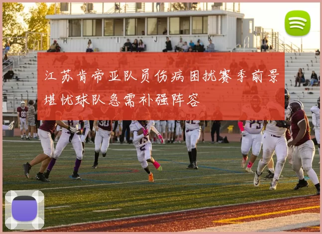 江苏肯帝亚队员伤病困扰赛季前景堪忧球队急需补强阵容